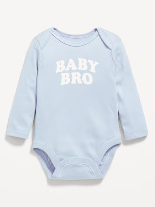 Long-Sleeve Graphic Bodysuit for Baby | Old Navy (US)