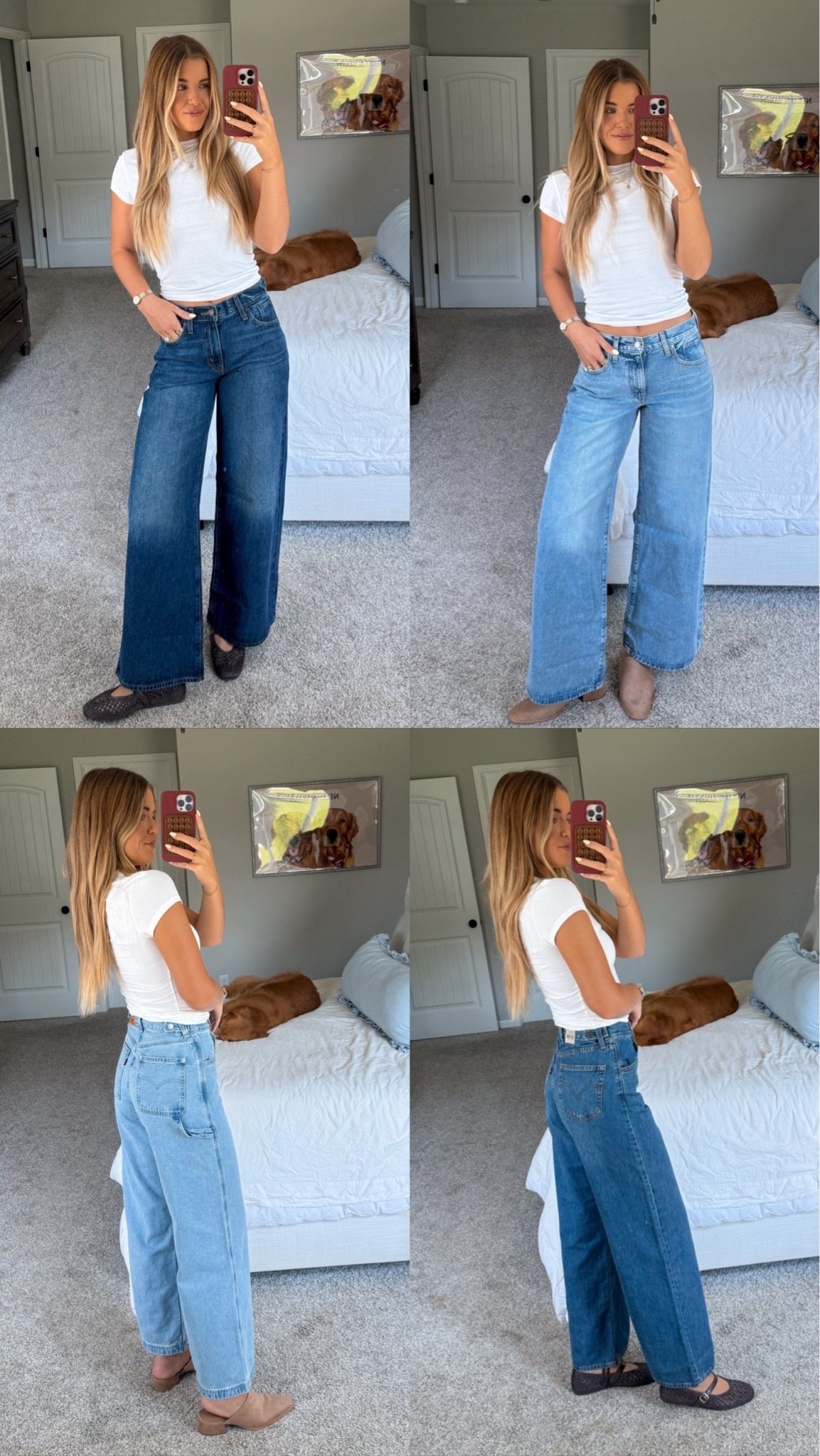 Sizing below: (im 5’10 for height ref):
Carpenter Cinch Baggy Jeans/ Wash: Summer Job/ Size 26
Cinch Baggy Jeans/ Wash: Chasing Dreams/ Size 26
Middy Wide Leg Pants/Wash: Medium Wash/ Size 27
Middy Pants Wide Leg/Wash: Midnight Charm Dark Blue Denim/ Size 26

#LTKgrwm #LTKootd #LTKSeasonal