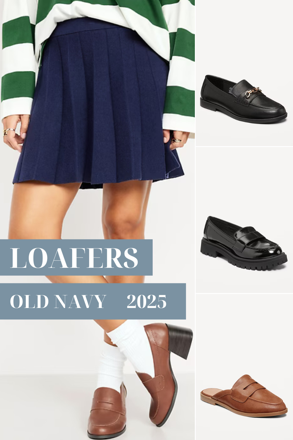 Step into effortless style with classic loafers — the perfect blend of comfort and polish. From office-ready to casual chic, these timeless shoes pair perfectly with everything.  

Pair them with trousers for a tailored vibe, or dress them down with denim for an off-duty look that’s still pulled together.

 

 #LTKSeasonal #LTKFindsUnder50 #LTKShoeCrush
