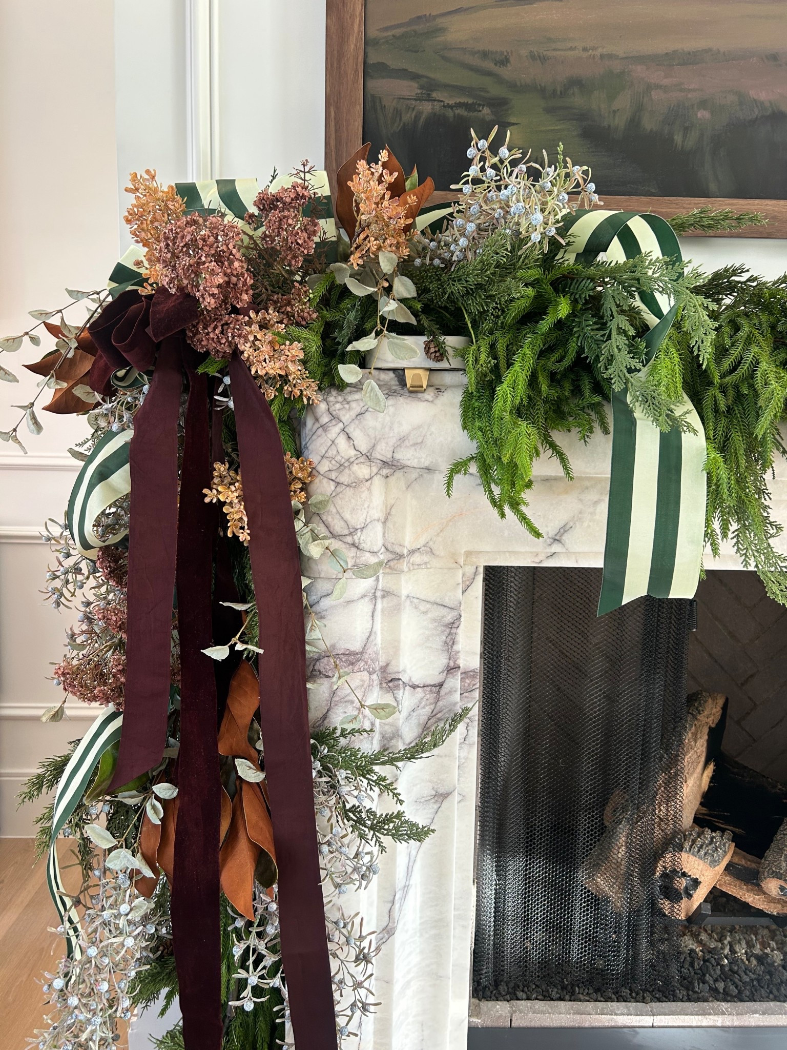 31C Christmas Mantel! 