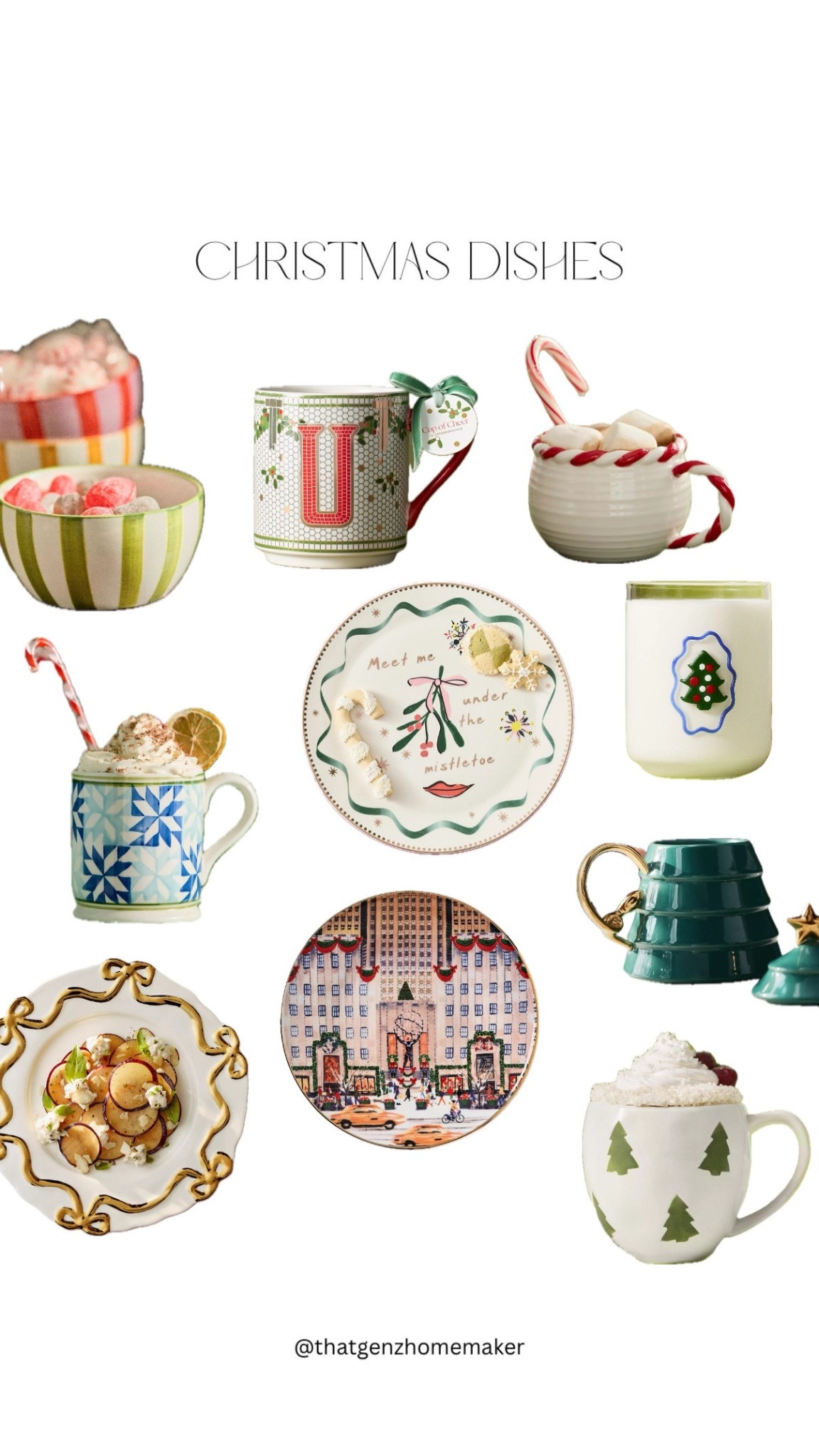 christmas dishes - christmas mugs, plates, and more 



#LTKSeasonal #LTKGiftGuide #LTKHoliday