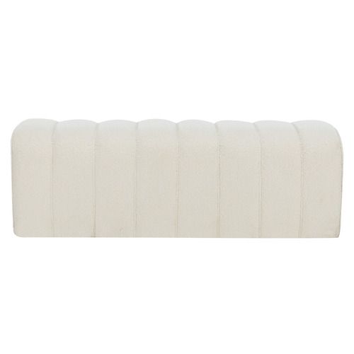 Temple & Webster Ora Boucle Large Ottoman Bench | Temple & Webster AU