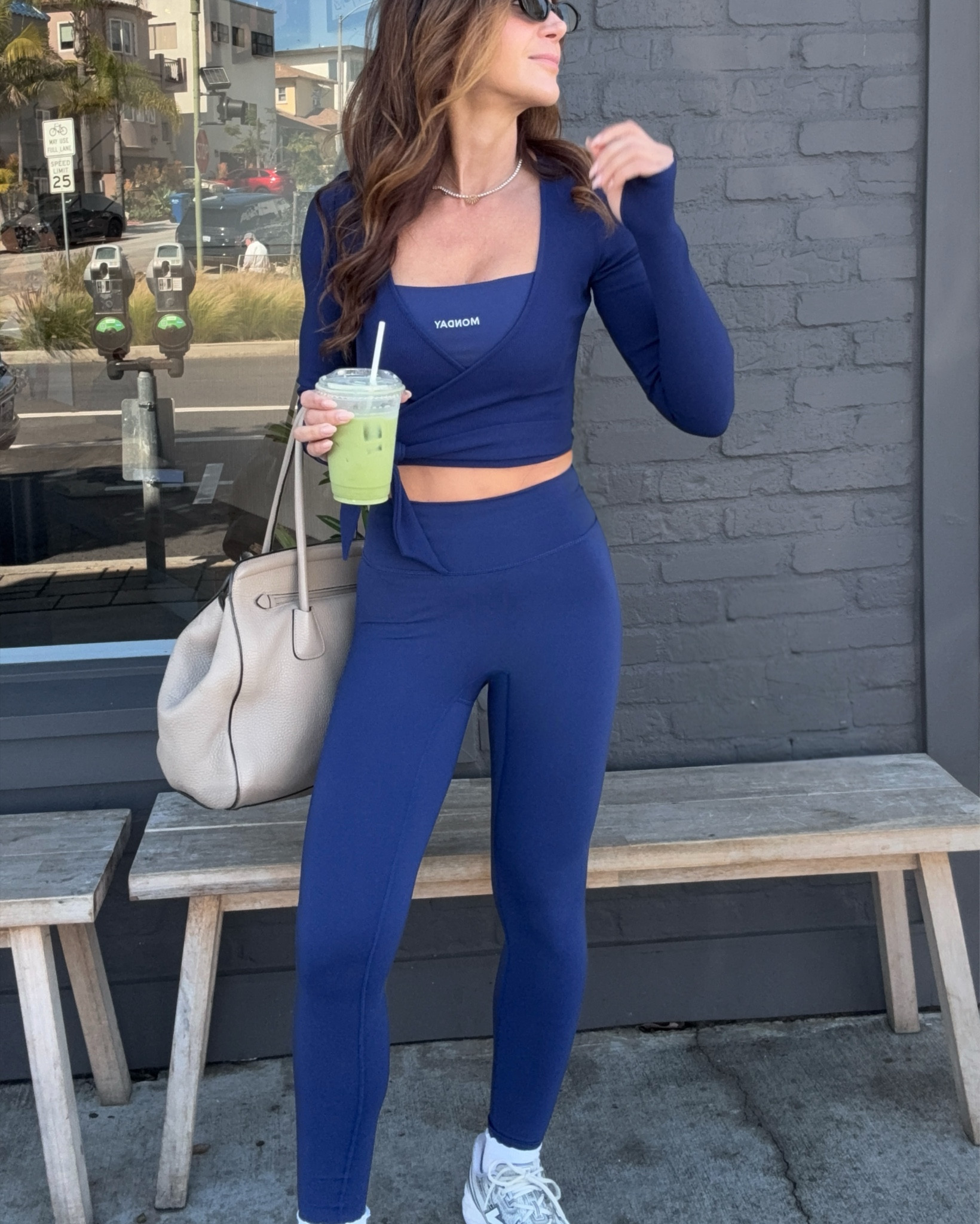 Introducing my latest workout set that seamlessly transitions from gym gains to pickup plans. 

#LTKgrwm #LTKfitnessgoals #LTKootd