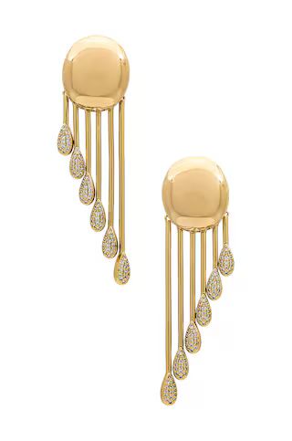 Lili Claspe Rosalie Fringe Earrings in Gold from Revolve.com | Revolve Clothing (Global)