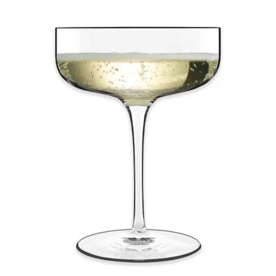 Luigi Bormioli Sublime Coupe Champagne Glasses (Set of 4) | Bed Bath & Beyond