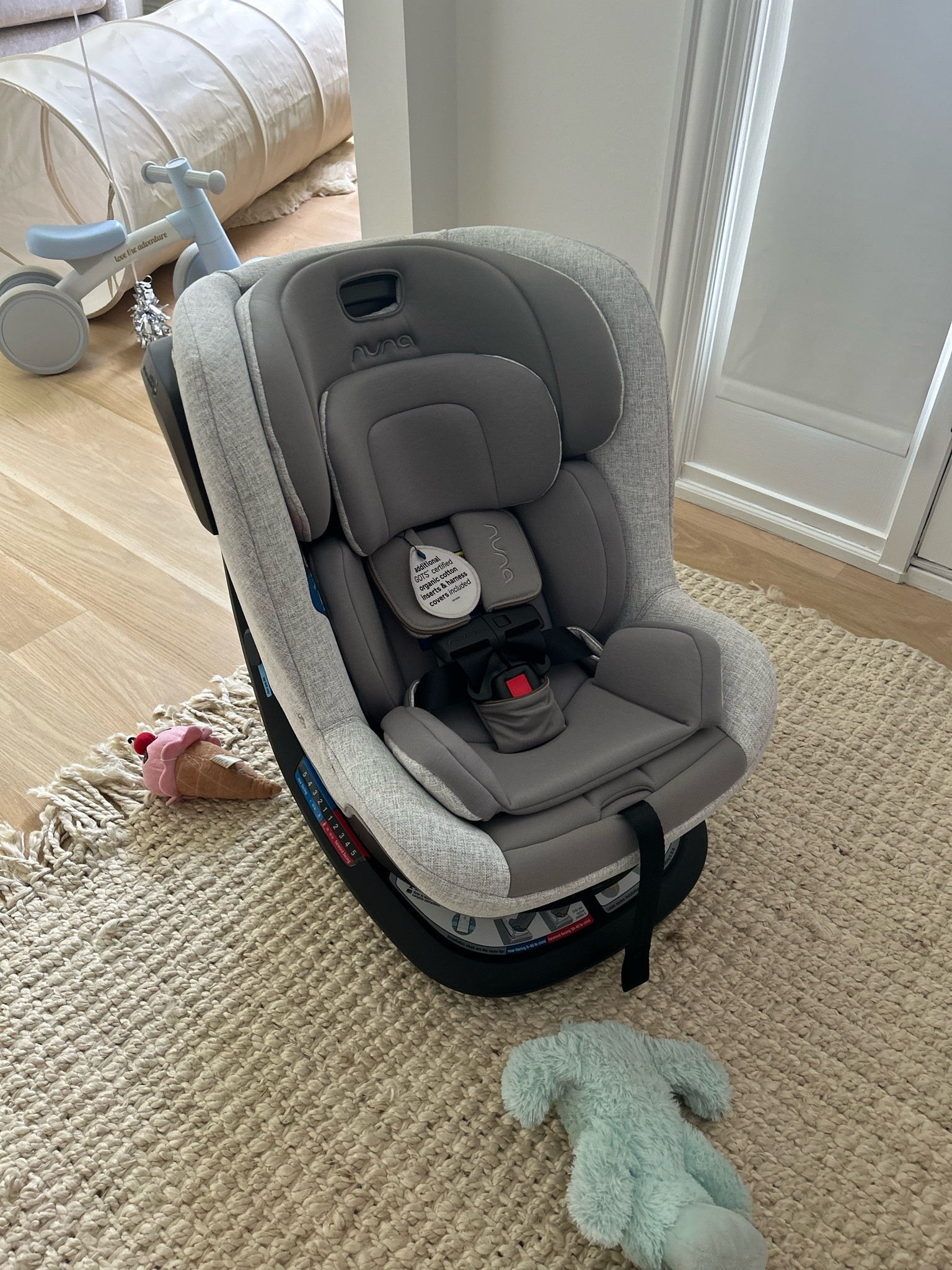 We got the nuna revv for his convertible car seat! So excited to use 

#LTKkids #LTKbump #LTKbaby