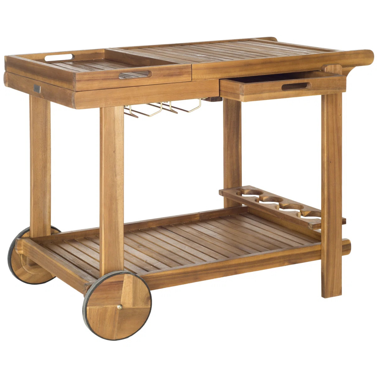 Galien Solid Wood Bar Cart | Wayfair North America