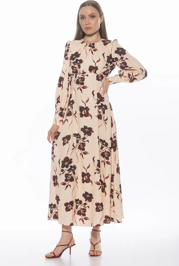 Alexia Admor Yesenia Long Sleeve Empire Waist Maxi Dress | Nordstromrack | Nordstrom Rack