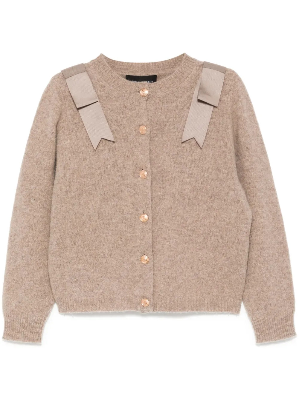 ribbon embellished cardigan | Farfetch Global
