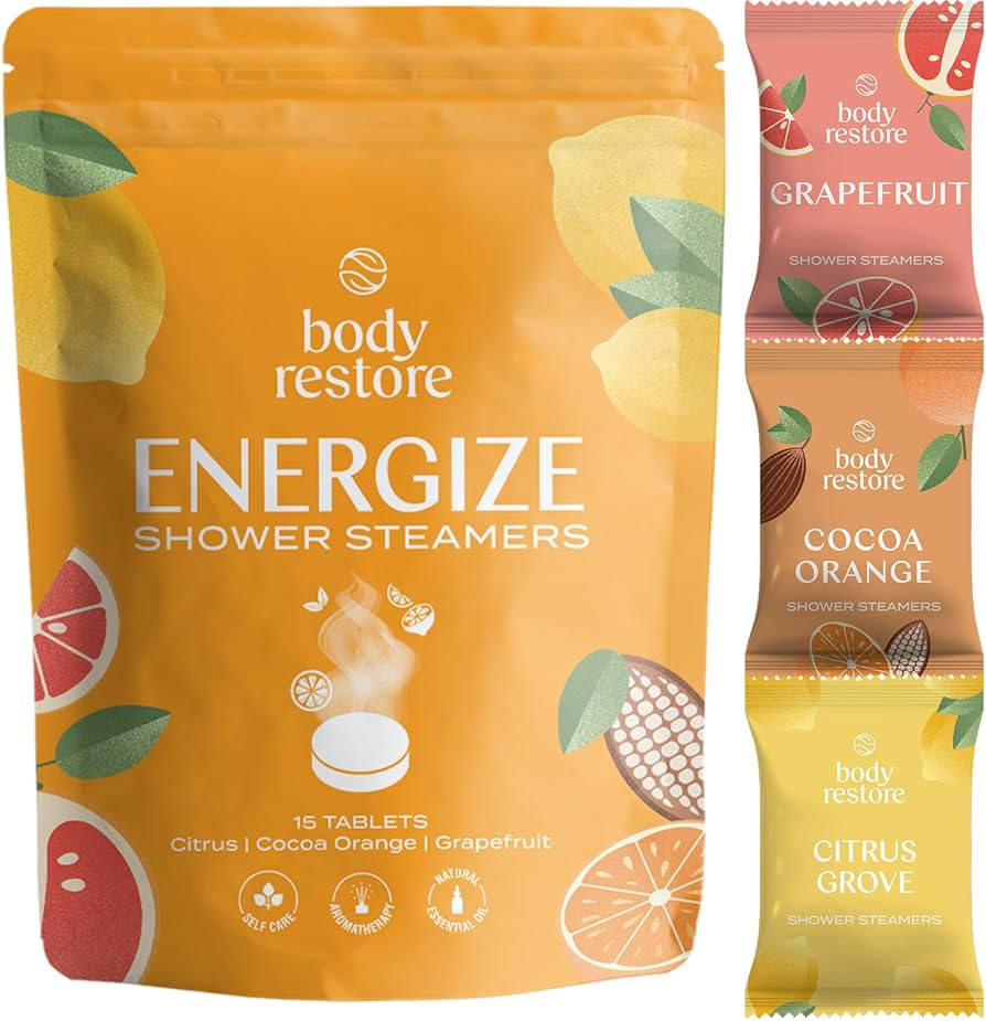 Body Restore Shower Steamers Aromatherapy 15 Pack - Valentines Day Gifts, Relaxation Birthday Gif... | Amazon (US)