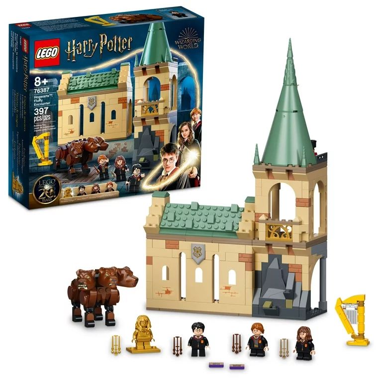 LEGO Harry Potter Hogwarts: Fluffy Encounter 76387 Building Toy; Includes 3-Headed Dog (397 Piece... | Walmart (US)