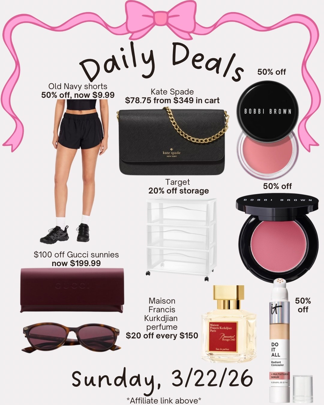 Daily deals 

#LTKSeasonal #LTKSaleAlert #LTKBeauty