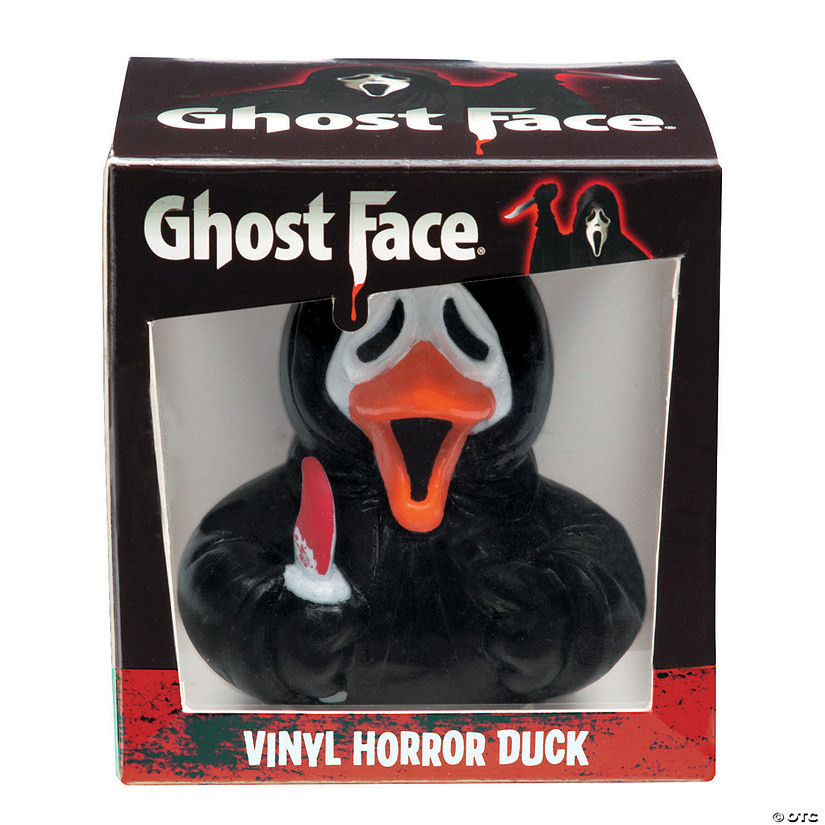 3 1/2" x 4" Ghost Face® Collectible Horror Rubber Duck | Oriental Trading Company