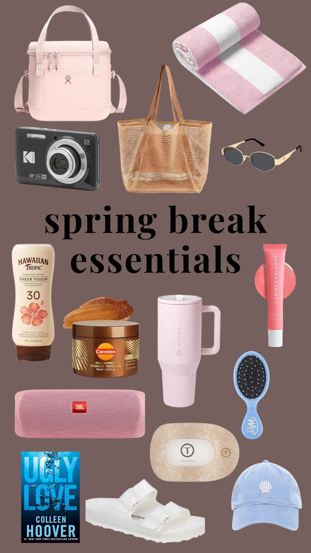 spring break essentials ☀️


#LTKselfcare #LTKdayinmylife #LTKSeasonal