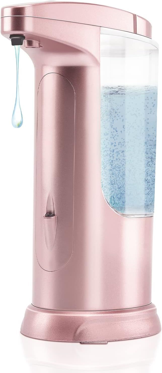 Rose Gold Automatic Soap Dispenser - Touchless Sensor Electric Soap Dispenser Hand Free Touchless... | Amazon (US)