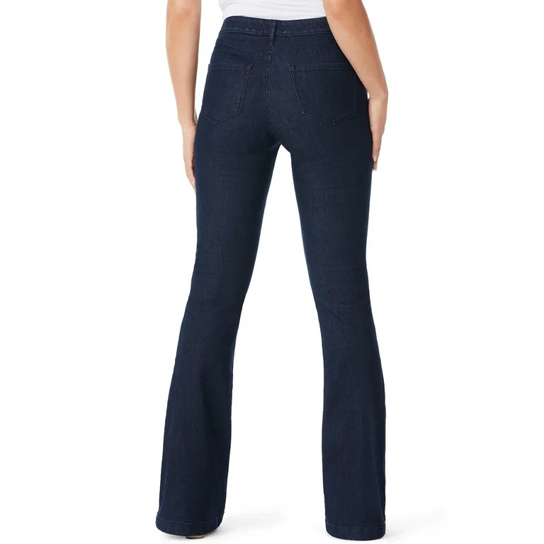Sofia Jeans by Sofia Vergara Women's Melisa High-Rise Flare Jeans | Walmart (US)