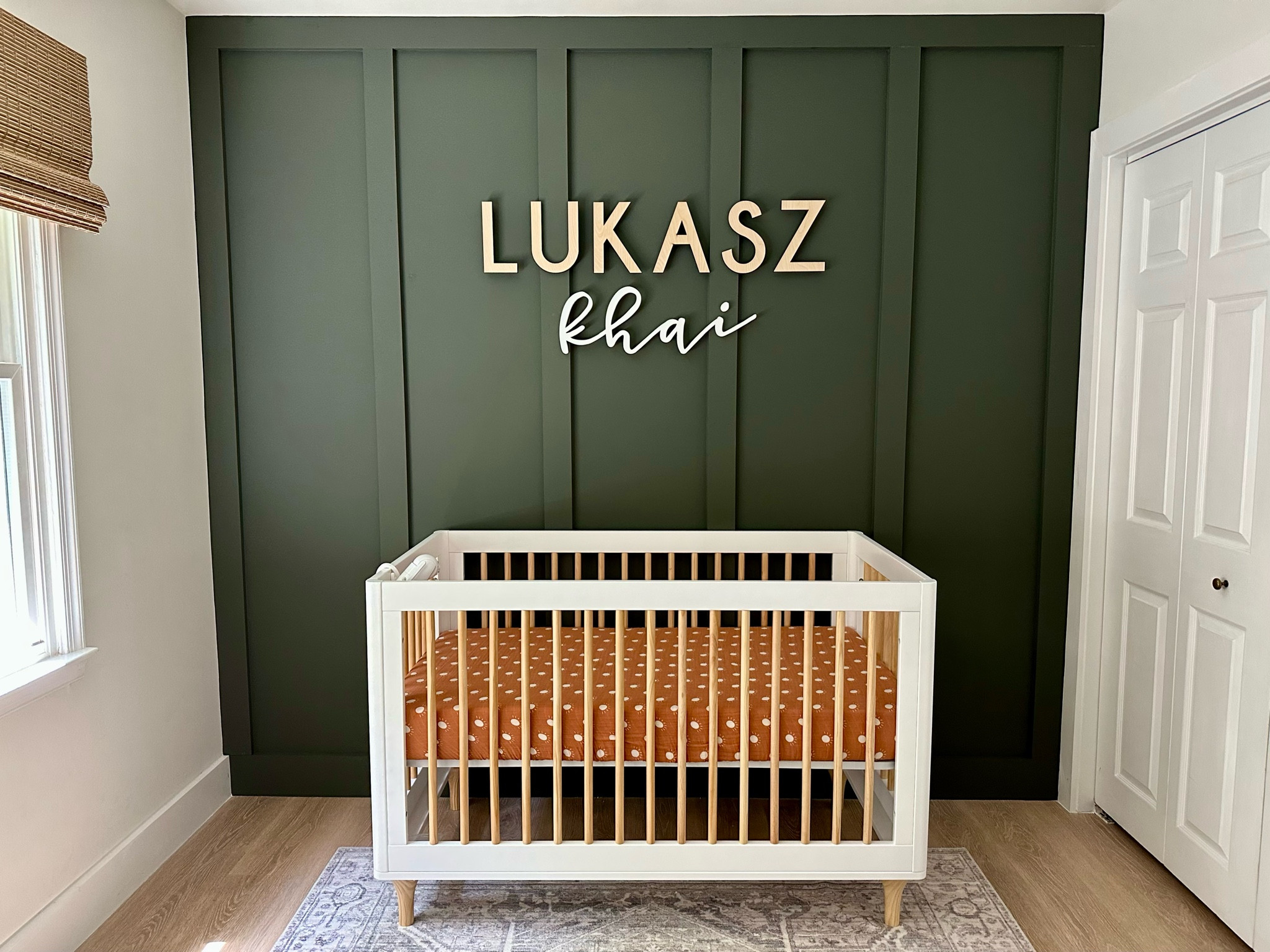 Lukasz Khai’s room 🥰 #nurseryreveal #nurserydecor #genderneutralnursery #pandababy 🐼