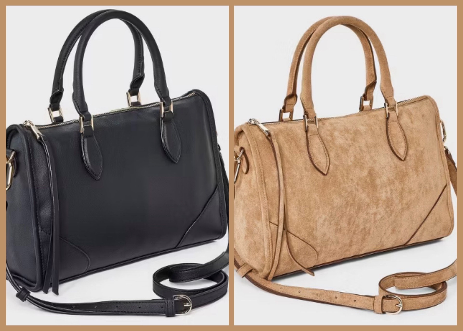 Satchel style handbags are super popular again this season, and Target’s best selling version is down to only $24 today! I own and love this bag, so had to share since this is such a great price for this bag that holds so much. Comes with a removable crossbody strap, so it can be used as a handbag, shoulder bag or crossbody bag. Tons of space to even fit drinks or snacks inside, alongside essentials! 

#LTKmomlife #LTKootd #LTKSaleAlert