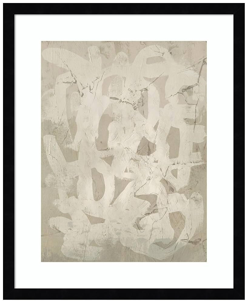 Amanti Art Framed Wall Art Print 21x17 Impasto Artifact II by June Erica Vess, Abstract Wall Art,... | Amazon (US)