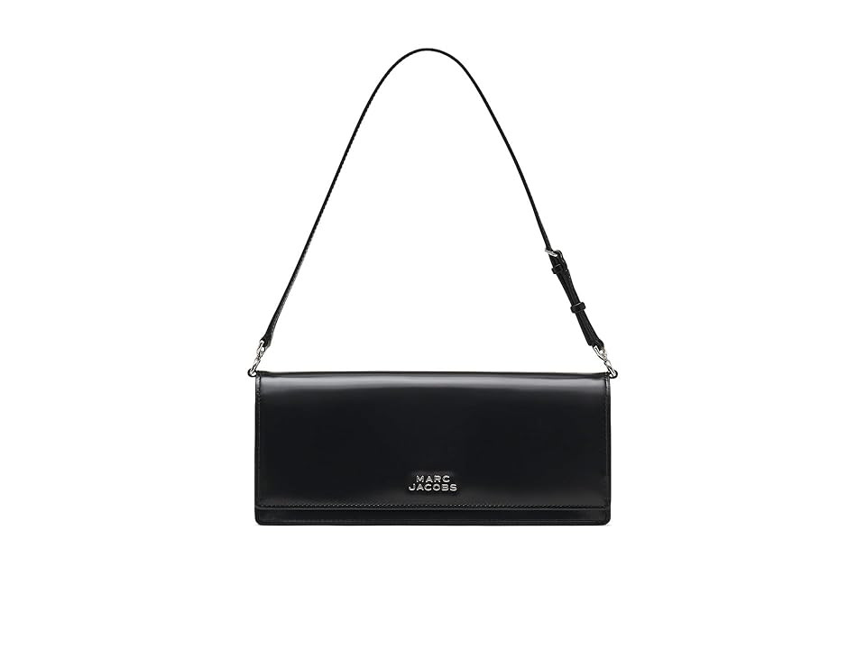 Marc Jacobs The Glam Mirror Shoulder Bag Women's Handbags Black, Leather | Zappos