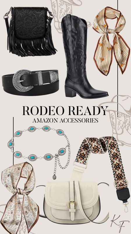 Rodeo outfit. Rodeo outfit ideas. Houston rodeo. Western outfit. Western accessories. Rodeo accessories. Cowboy boots. Western belt. Amazon western. Amazon accessories  

#LTKstyletip #LTKSeasonal #LTKfindsunder50