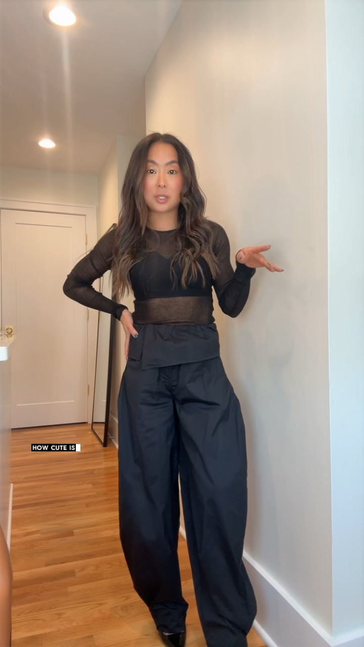 Whoa, haven’t tried this brand yet and sooo glad I did!! Such a fun outfit to feel the “cool girl energy” 🖤
I got XXS in both items @weworewhat 

#LTKOver40 #LTKPetite #LTKootd