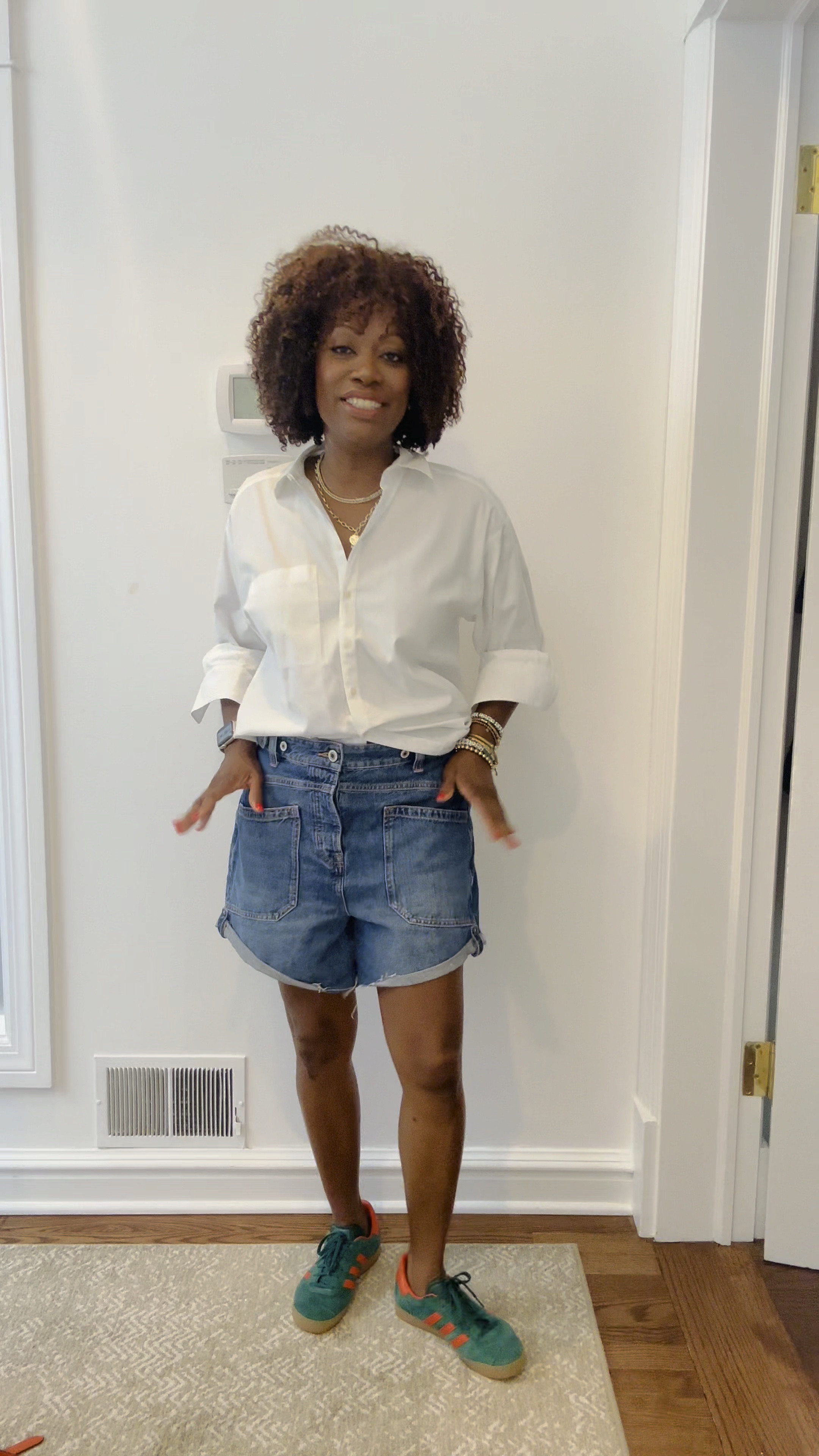 Free People makes it easy to #wearthedamnshorts!

These are stylish and comfy.  They are baggy but can be more fitted if you adjust the buttons on the side!

#LTKStyleTip #LTKTravel