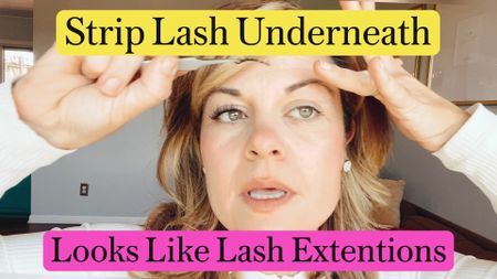 The trick to this lash technique is the bond or lash glue. Every product I used is linked below. These strip lashes applied underneath look like lash extentions. Save this for special occasions. Wedding makeup. Concert makeup ideas. Date night makeup. New years eve makeup ideas. #makeup #beauty #lashes party makeup. Going out makeup. 

#LTKparties #LTKVideo #LTKbeauty