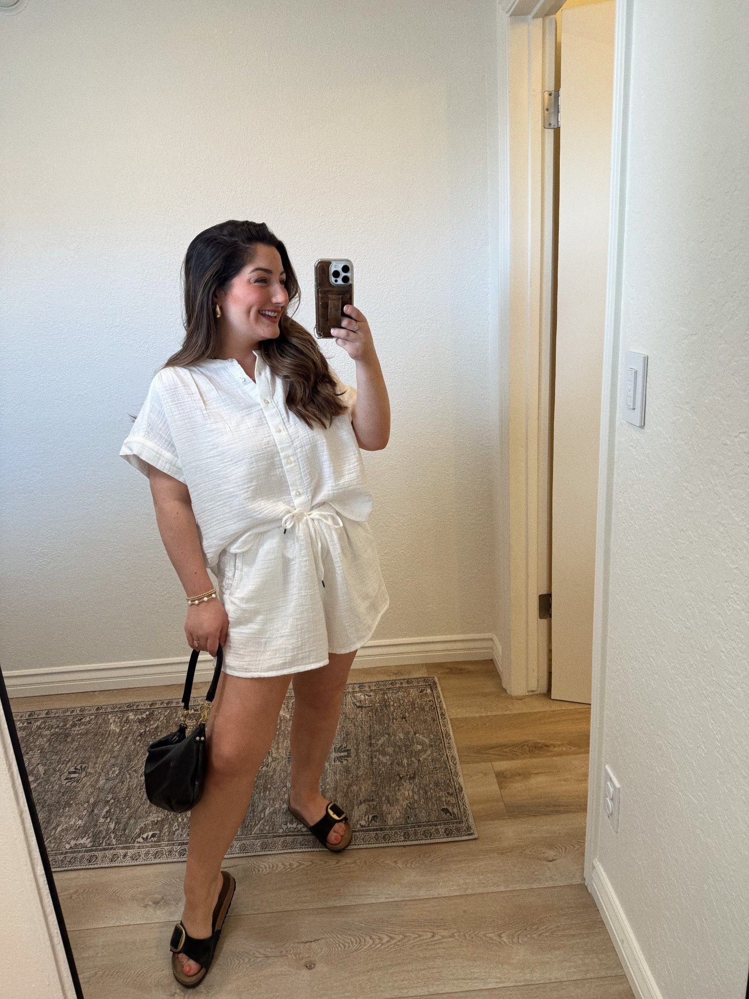 Sets that slay all summer!! This matching set from @Gap is the definition of effortless styling. Breezy fabrics, and tons of colors! Yes please!! 
I’m 5’0”140 lbs

Top size small petite
Shorts size medium petite

40% off everything + 50% off shorts 5/8-5/15  @gap #howyouweargap #gappartner


#LTKFindsUnder50 #LTKSaleAlert #LTKPetite