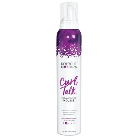 Not Your Mother's Curl Talk Curl Activating Mousse, 7oz | Walmart (US)