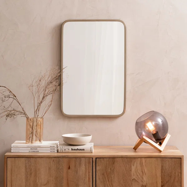 Trainor Metal Rectangle Wall Mirror | Wayfair North America
