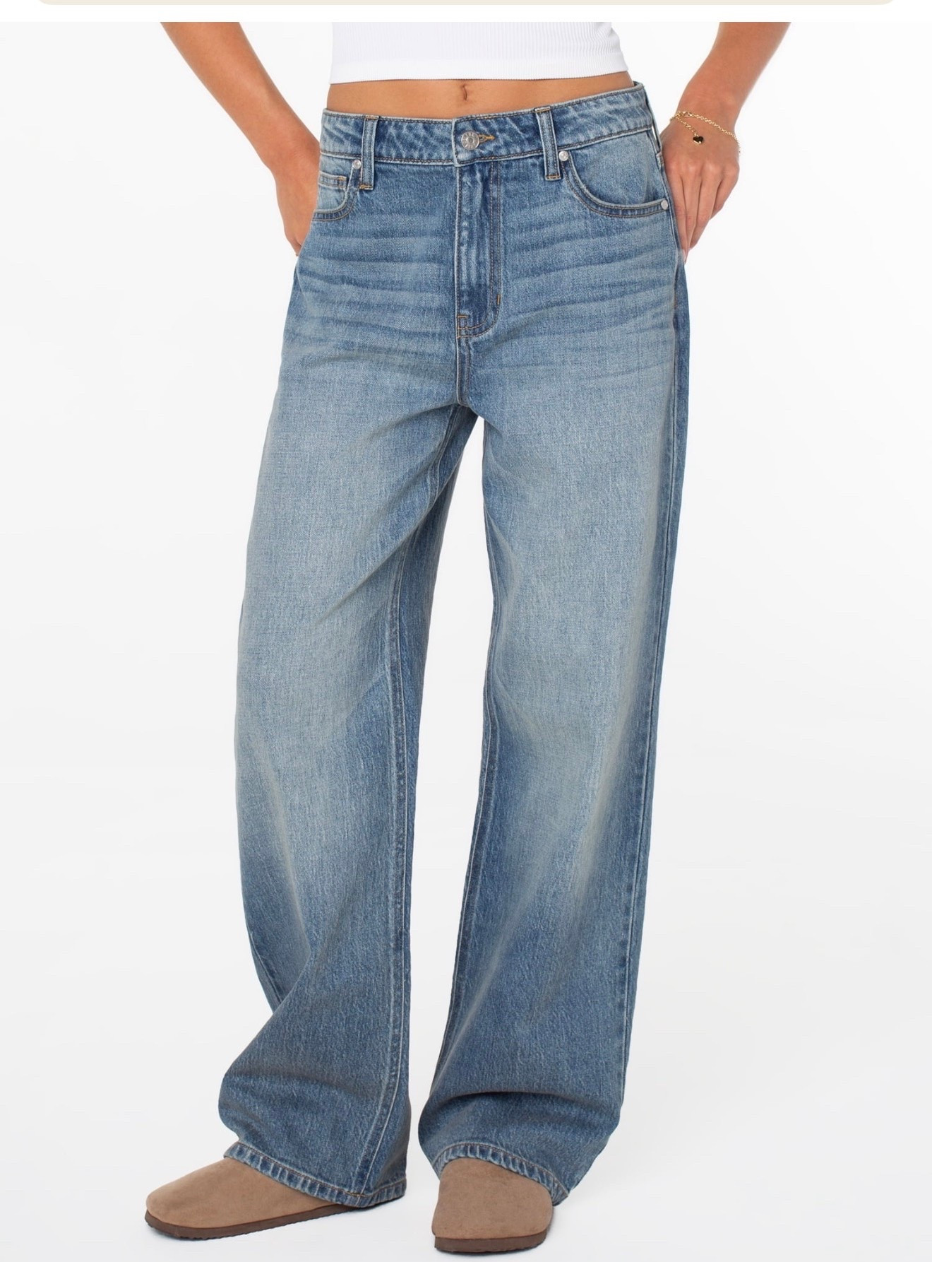 got these jeans in a size 1 regular. I love baggy jeans and I’m always down to try new ones.

#LTKxWalmart