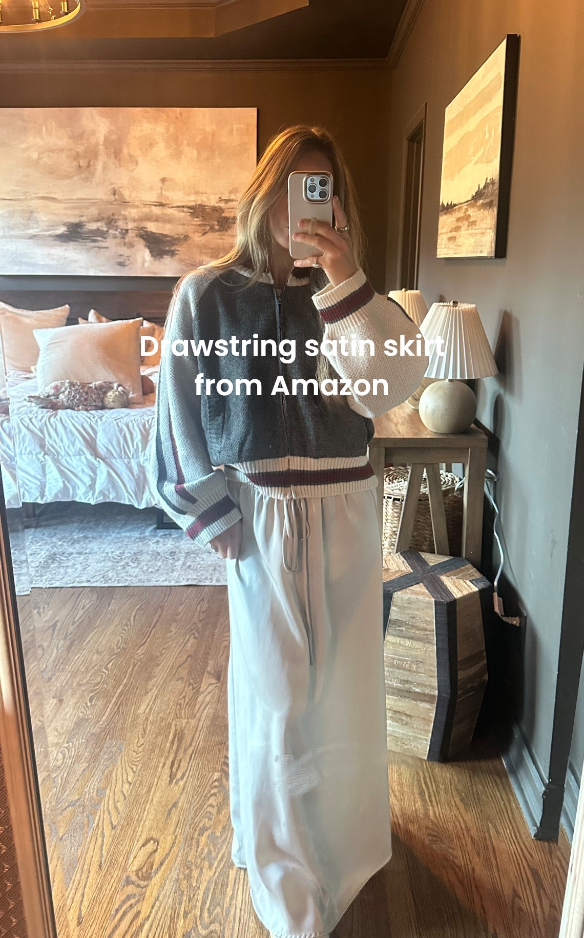 I live in this skirt year round! This pregnancy I am already boycotting jeans!! I am wearing a small and I am 5’2! My top is from August Moon boutique! 

#LTKStyleTip #LTKSaleAlert #LTKBump