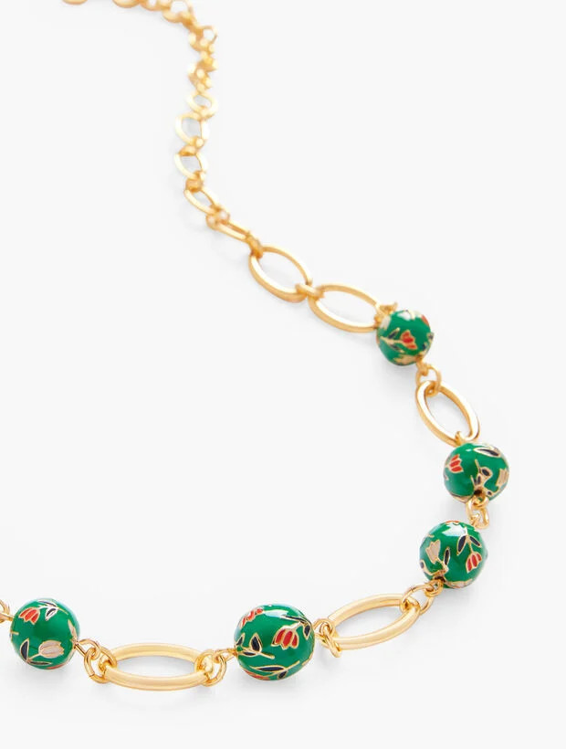 Spring Cloisonné Necklace | Talbots