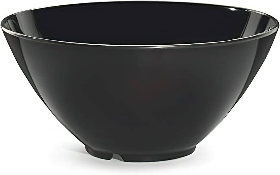 G.E.T. B-791-BK Large Melamine Serving Bowl, 4 Quart, Black | Amazon (US)