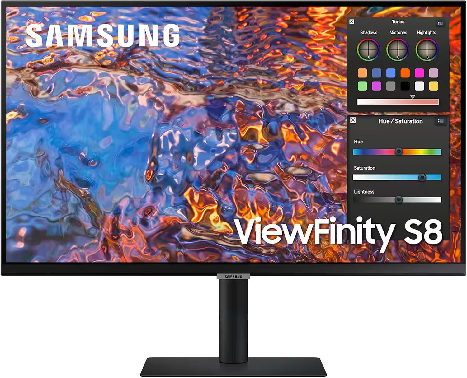 Samsung - ViewFinity 27” S8 (S80PB) UHD 4K Monitor with IPS Panel and Tilt Stand (USB, HDMI, DisplayPort) - Black | Best Buy U.S.