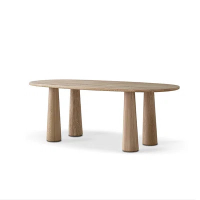 Oval Solid Wood Dining Table | Wayfair North America