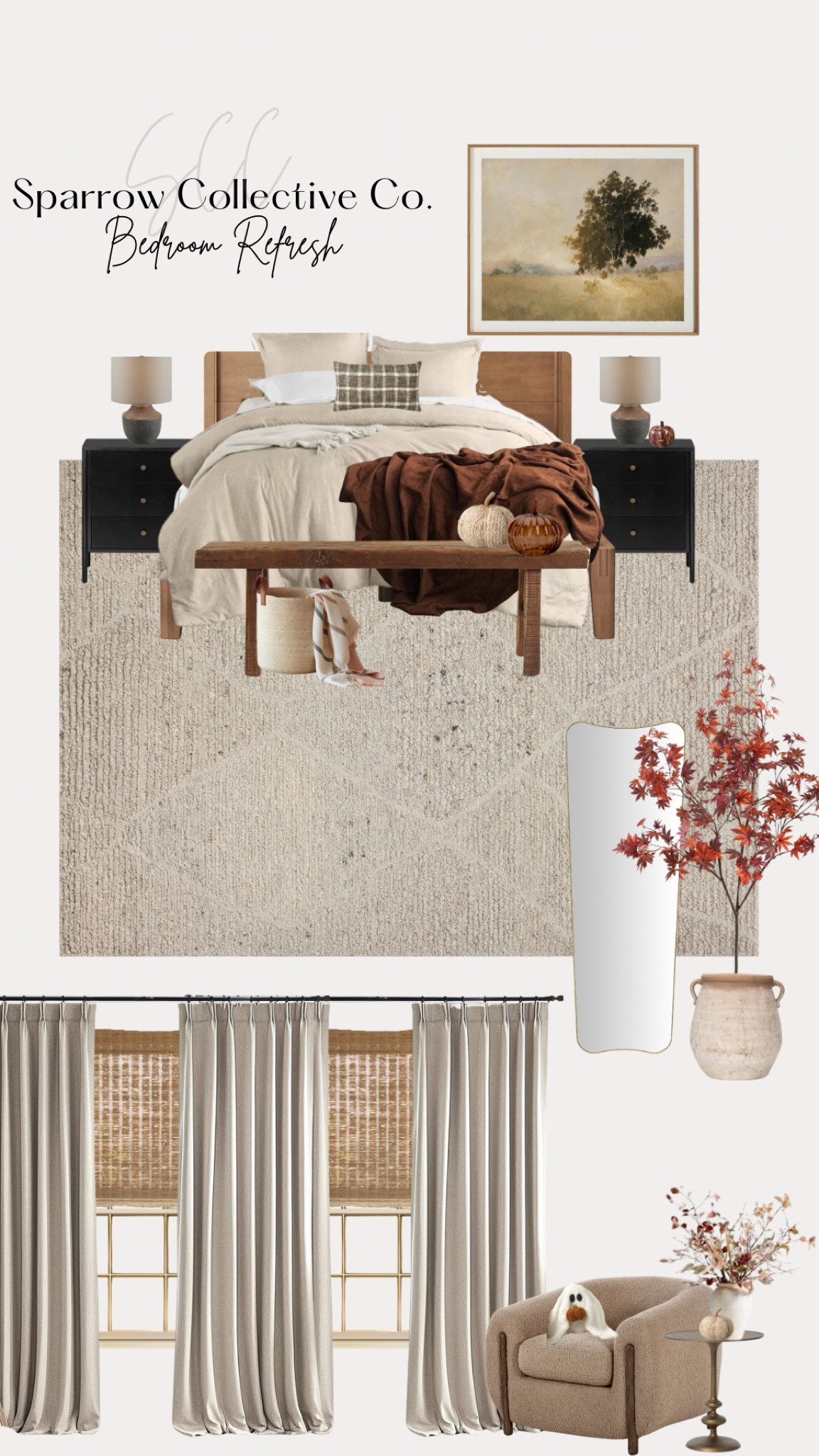 A primary bedroom fall refresh. 

#LTKHome #LTKFallSale #LTKSeasonal