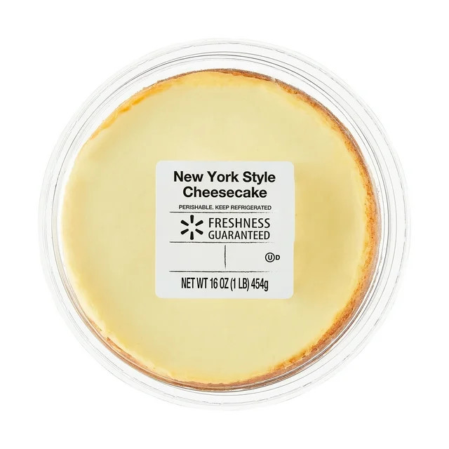 Freshness Guaranteed New York Style Cheesecake, 6", 16 oz | Walmart (US)