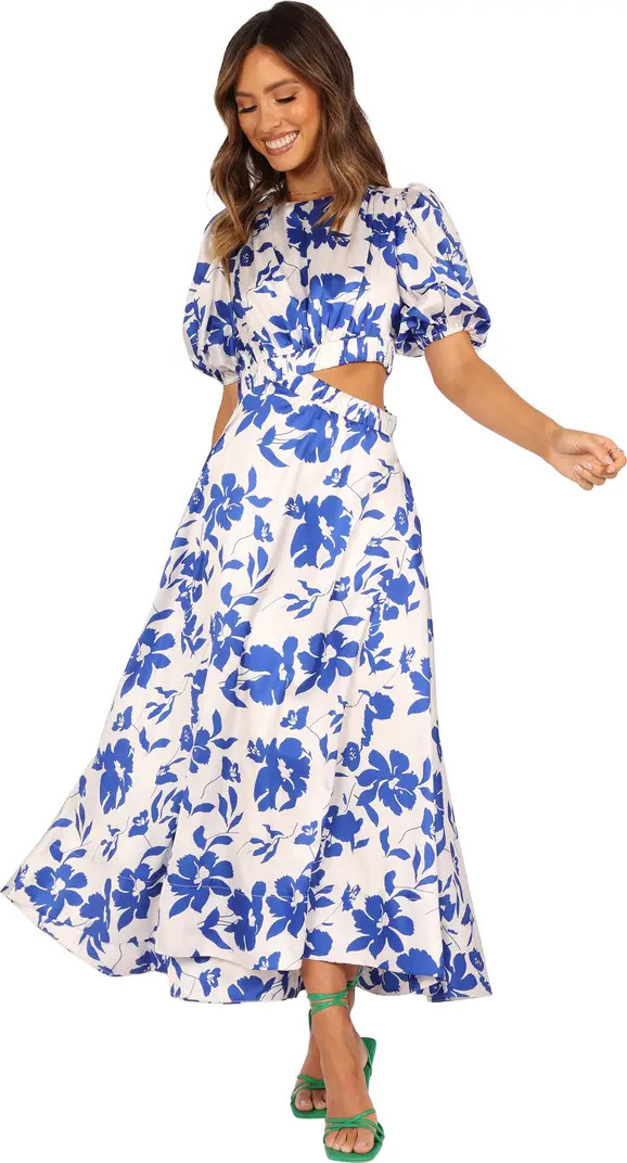 Aminah Puff Sleeve Maxi Dress | Nordstrom