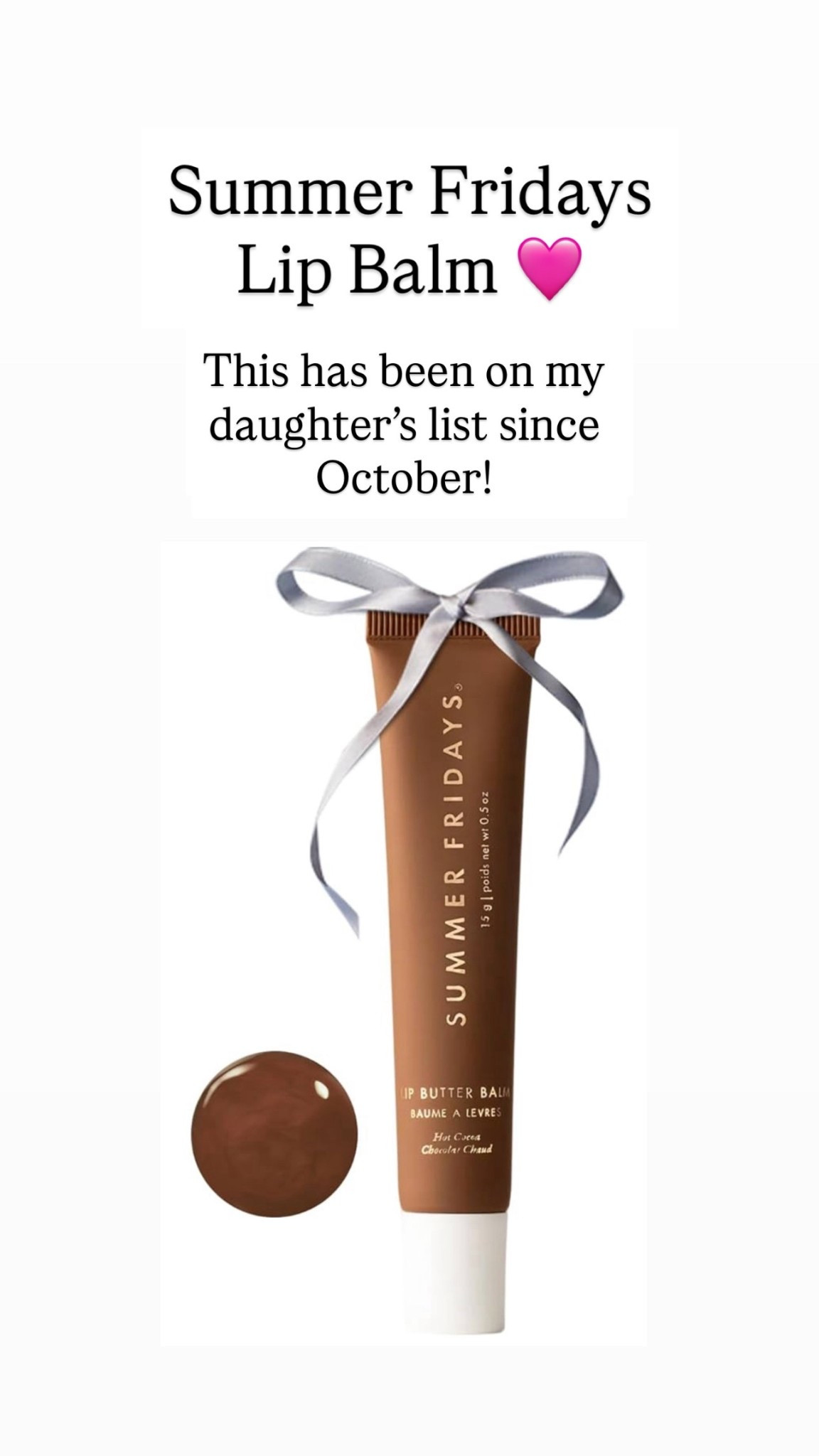 Summer Fridays lip balm is a top one!! 

#LTKGiftGuide #LTKBeauty #LTKHoliday