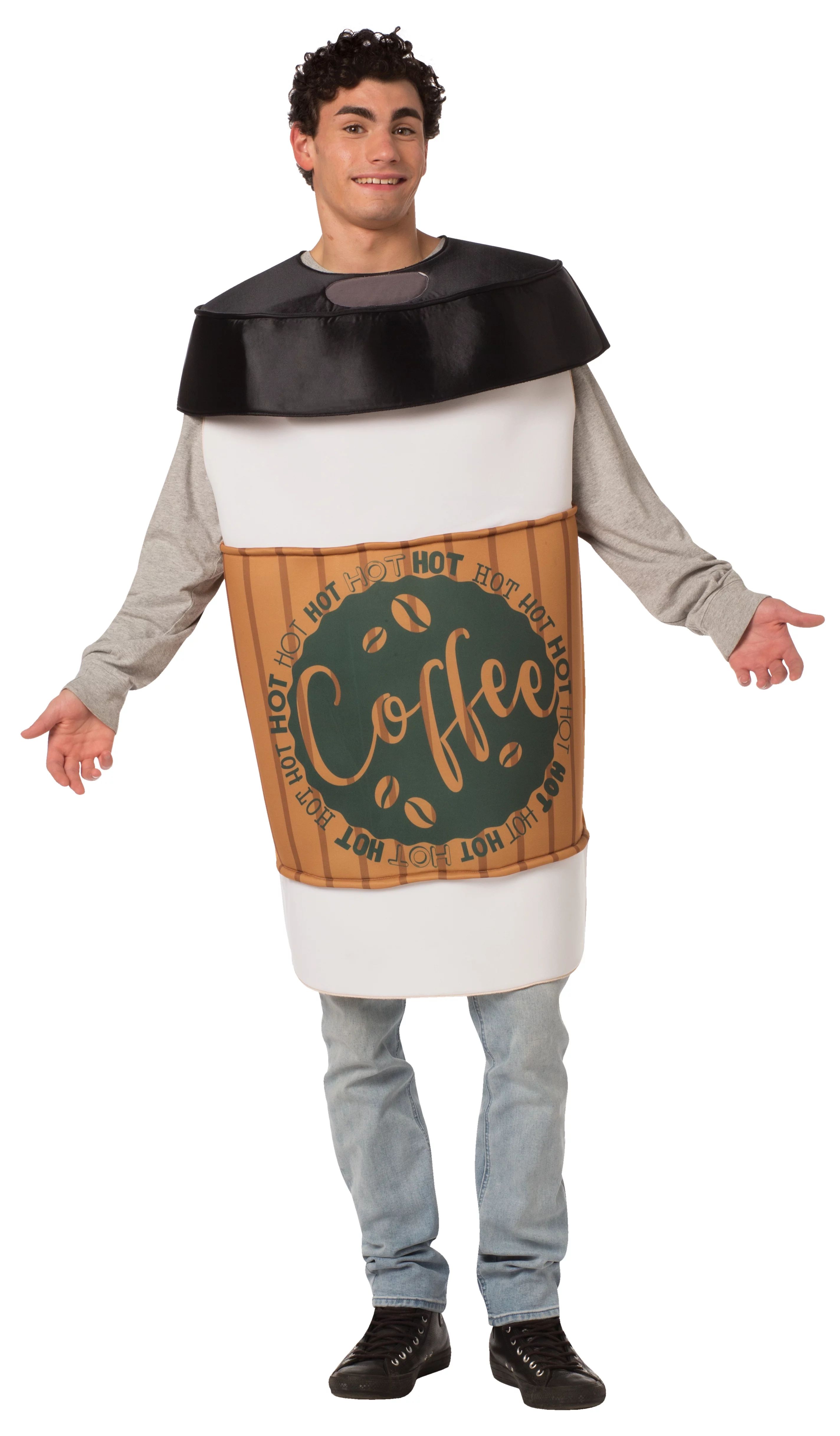 Coffee 2 Go Party Costume, One Size Fits Most Adults | Walmart (US)