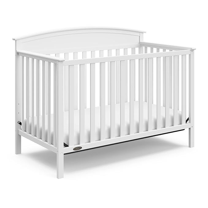 Graco Benton 5-in-1 Convertible Crib (White) – Converts from Baby Crib to Toddler Bed, Daybed a... | Amazon (US)