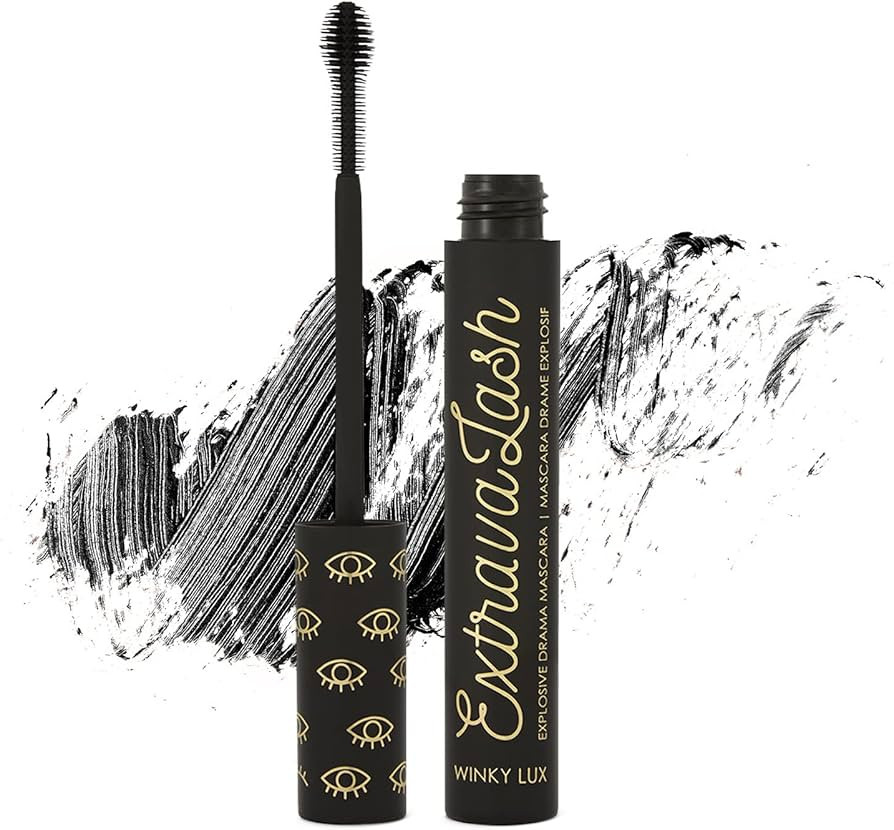 Winky Lux ExtravaLash Mascara, Voluminous Mascara and Lengthening Mascara - Black Mascara Eye Mak... | Amazon (US)