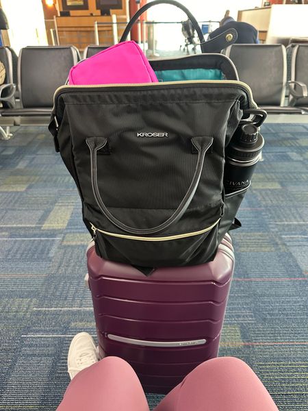 Time to take off ✈️ Any guesses as to where I’m headed? Hint: heading international and there’s a Netflix show in this city with season 4 coming out in the future.

Linked these travel essentials, this suitcase has a built in lock and comes in so many colors - I have Amethyst Purple. The backpack is one I’ve travelled with years + this pink mini pouch holds so many goodies. Picked up a pair of these viral sneakers, I’m a size 8 in shoes  

#LTKeurope #LTKtravel #LTKstyletip