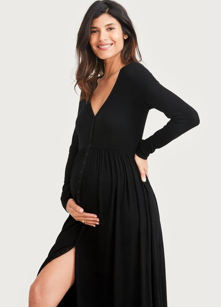 The Softest Rib Nursing Dress | Hatch Collection
