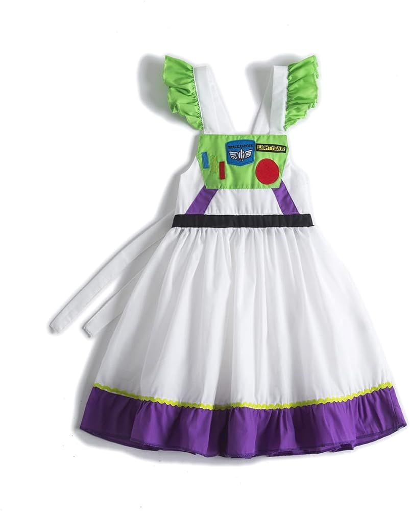 Girls Buzz Lightyear dress, Toy Story birthday, Buzz Lightyear costume | Amazon (US)