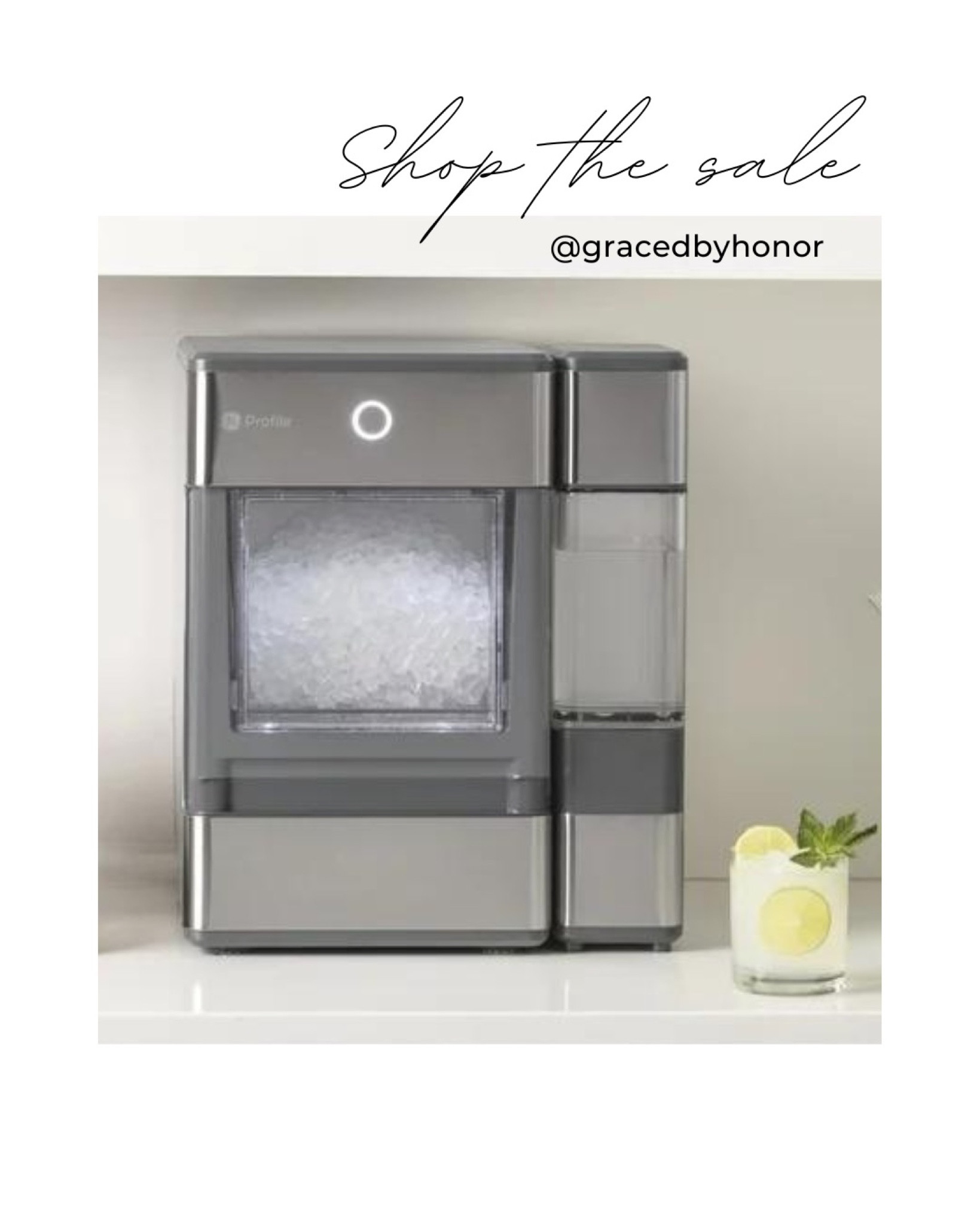 GE Profile™ Opal™ Nugget Ice Maker with Side Tank, Countertop Icemaker, Stainless Steel …An insanely good deal!! Shop this sale!

#LTKHolidaySale #LTKGiftGuide #LTKhome