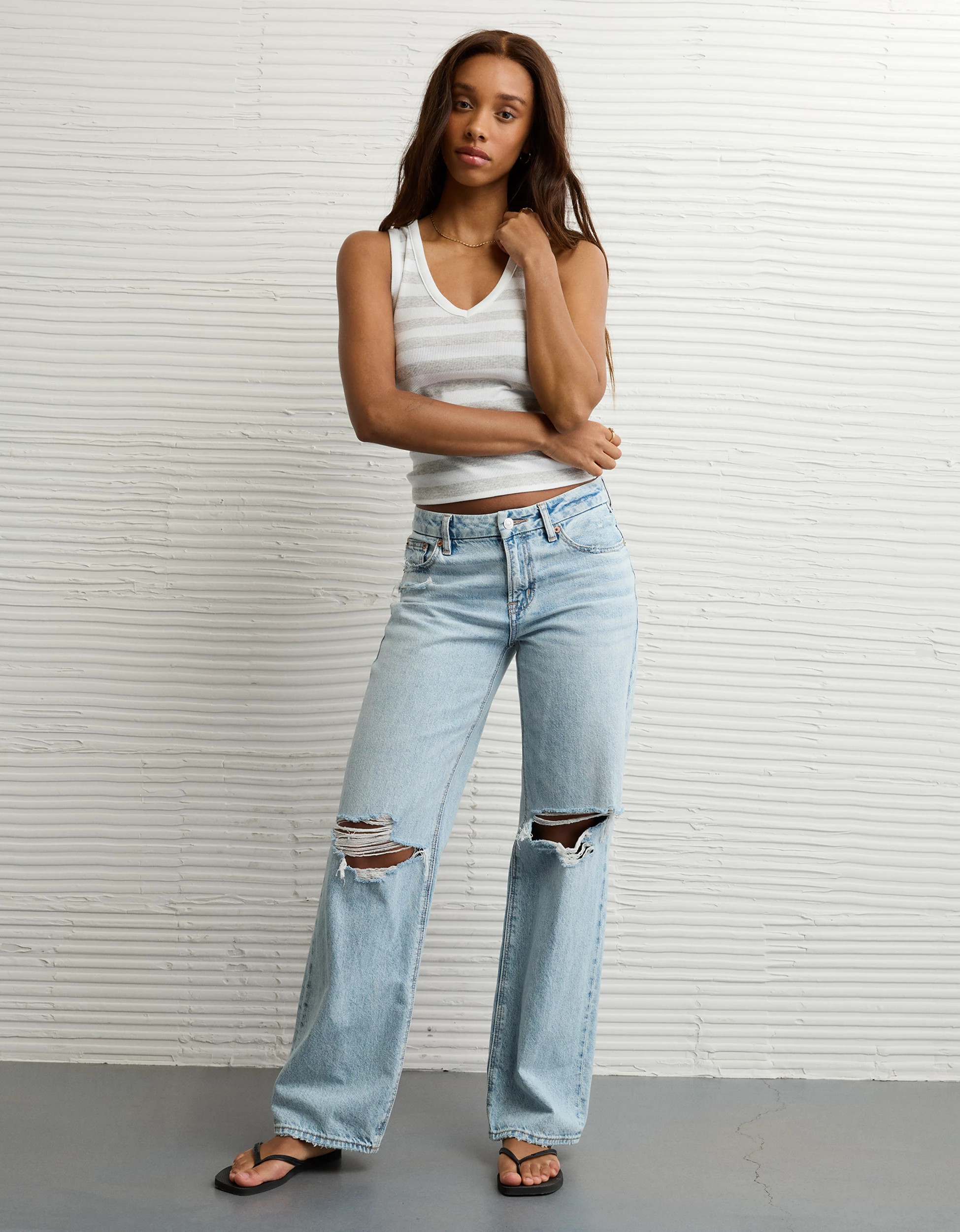 AE V-Neck Tank Top | American Eagle Outfitters (US & CA)