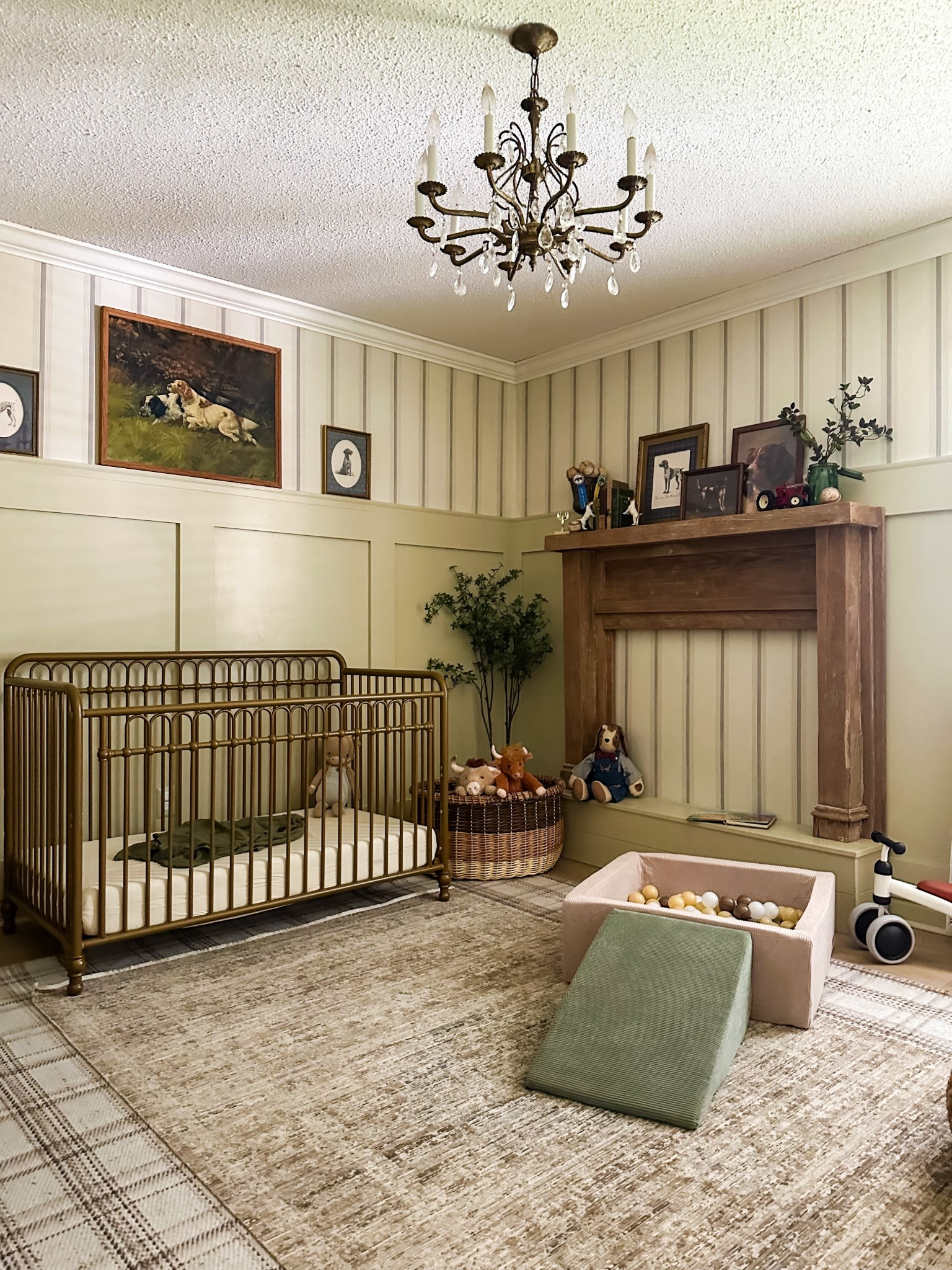 Little boys room with baseballs and dog art 

#LTKBaby #LTKKids #LTKHome
